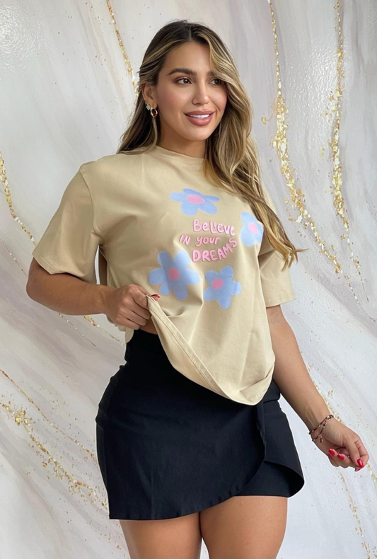 Camiseta Oversize Your Dreams