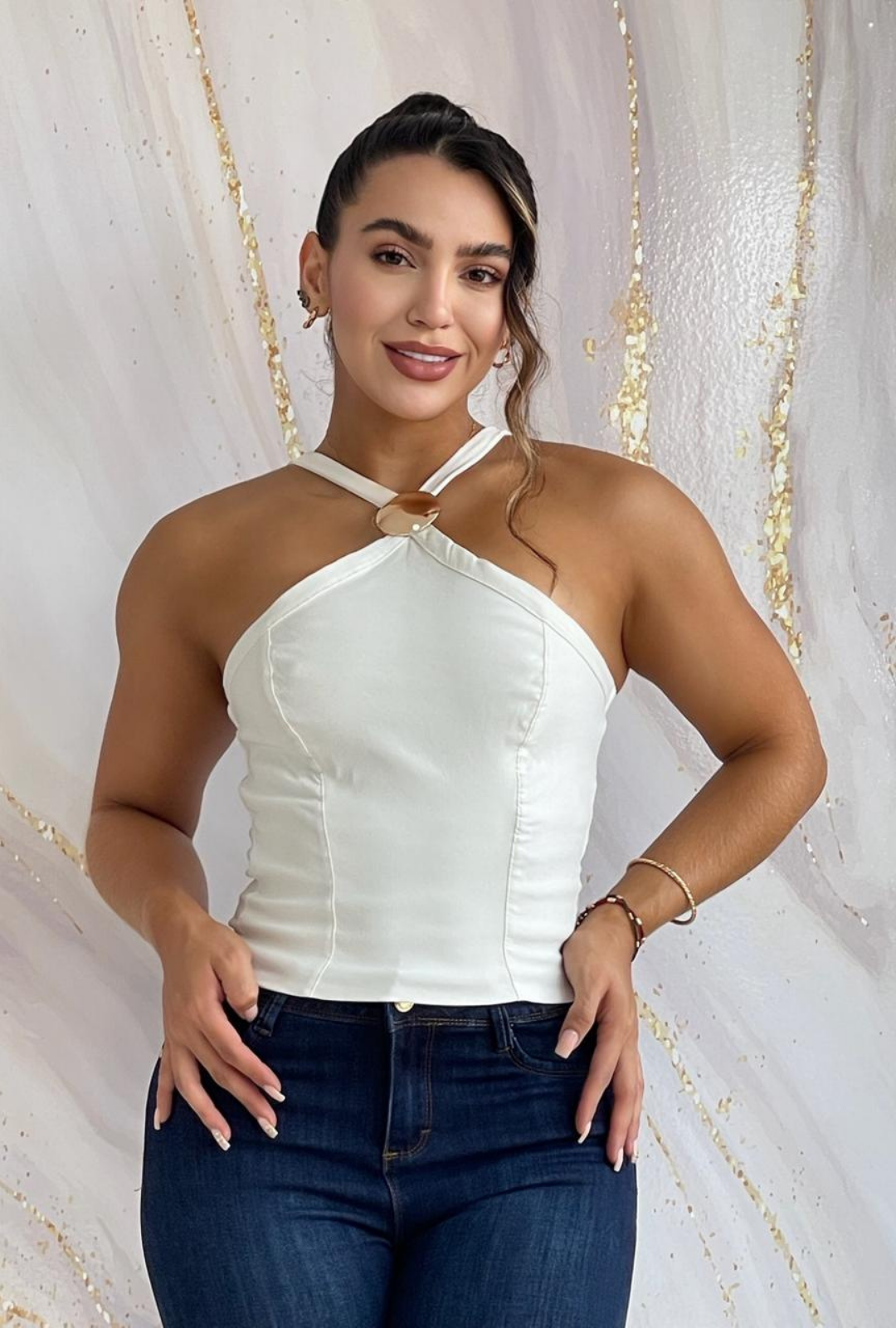 Blusa Nahomy  Herraje