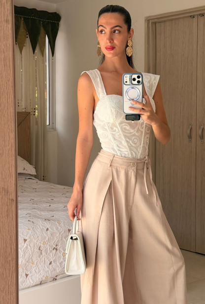 Pantalón Palazzo Soft Flow