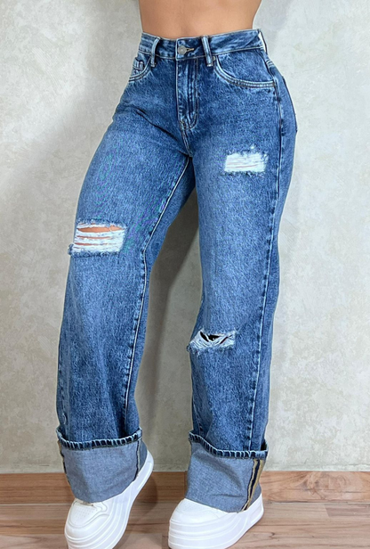 Jean Wide Leg Polo Club
