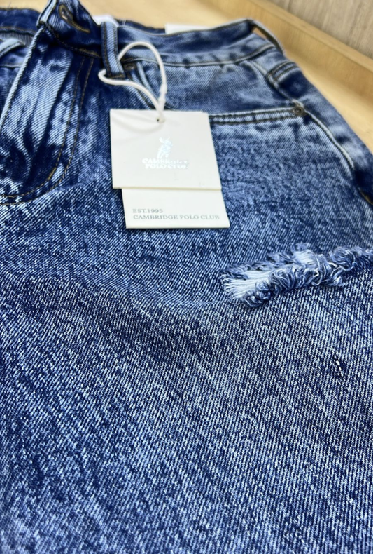 Jean Wide Leg Polo Club