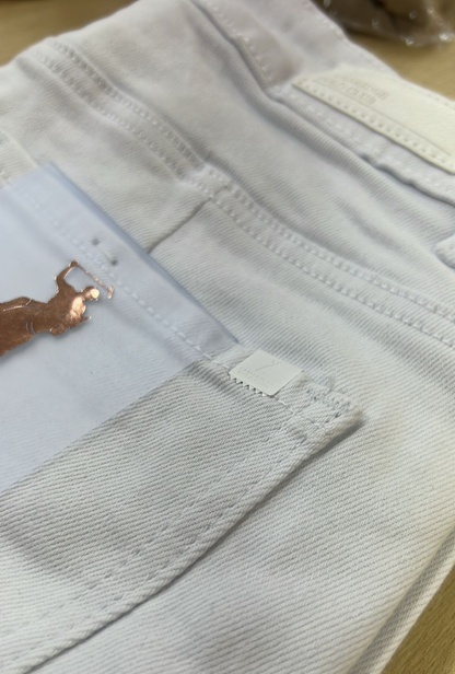 Jeans Cambridge Polo Club Blanco
