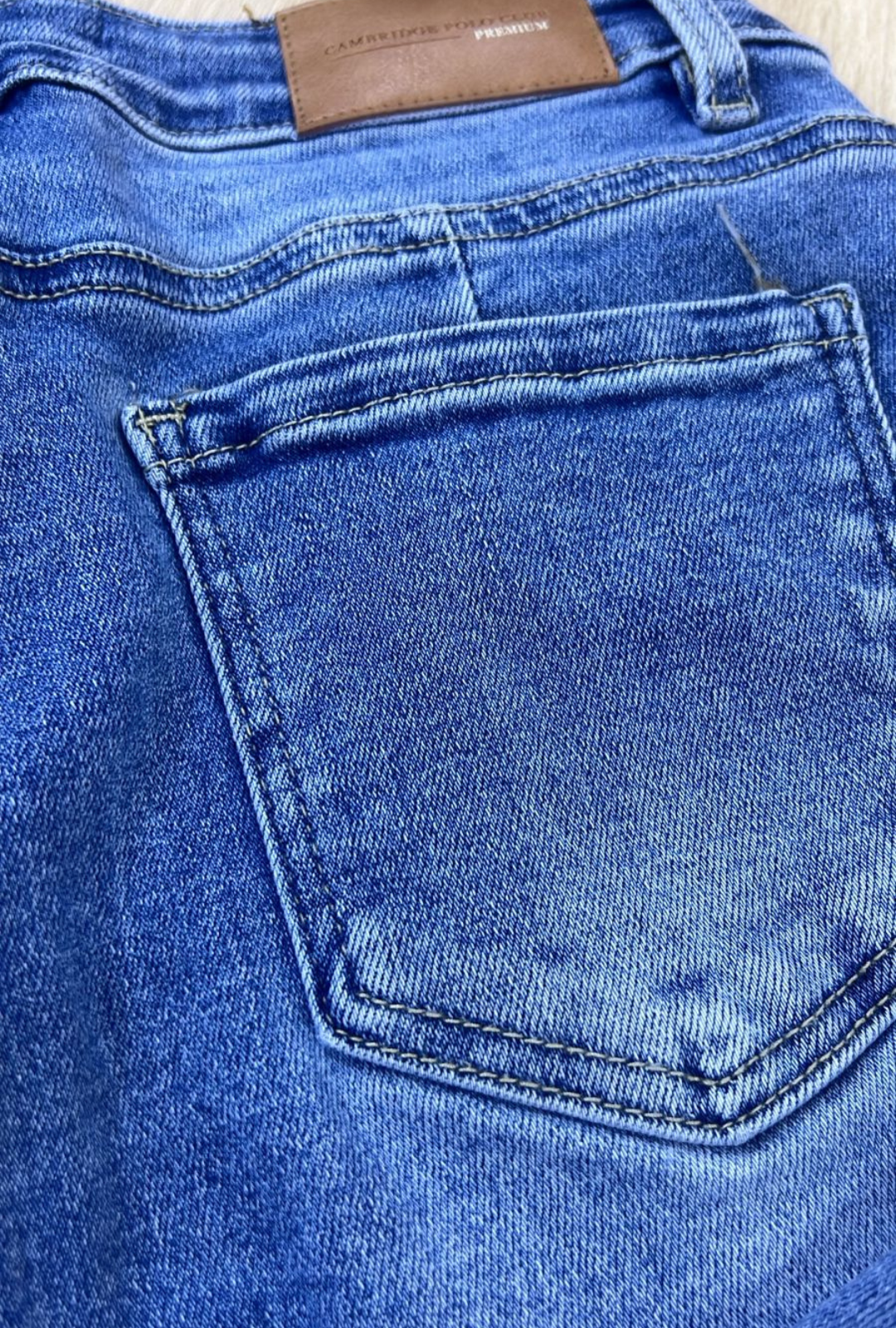 Jeans Skinny Azul Medio Polo Club