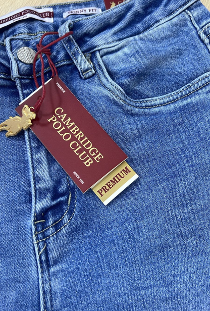Jeans Skinny Azul Medio Polo Club