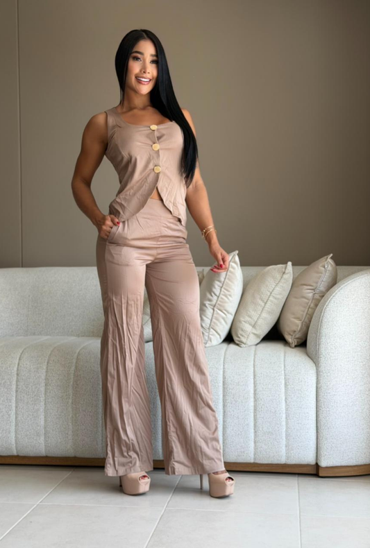 Set Pantalón Blusa Larga