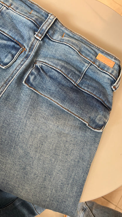 Jean Cargo Imitacion Bolsillo