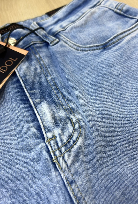 Jeans Latidol wide Leg  Azul Cielo