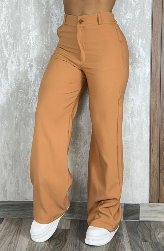 Pantalon Caramelo recto