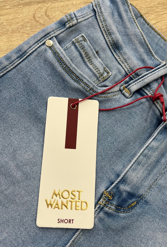 Short Azul Claro Dobles Most Wanted