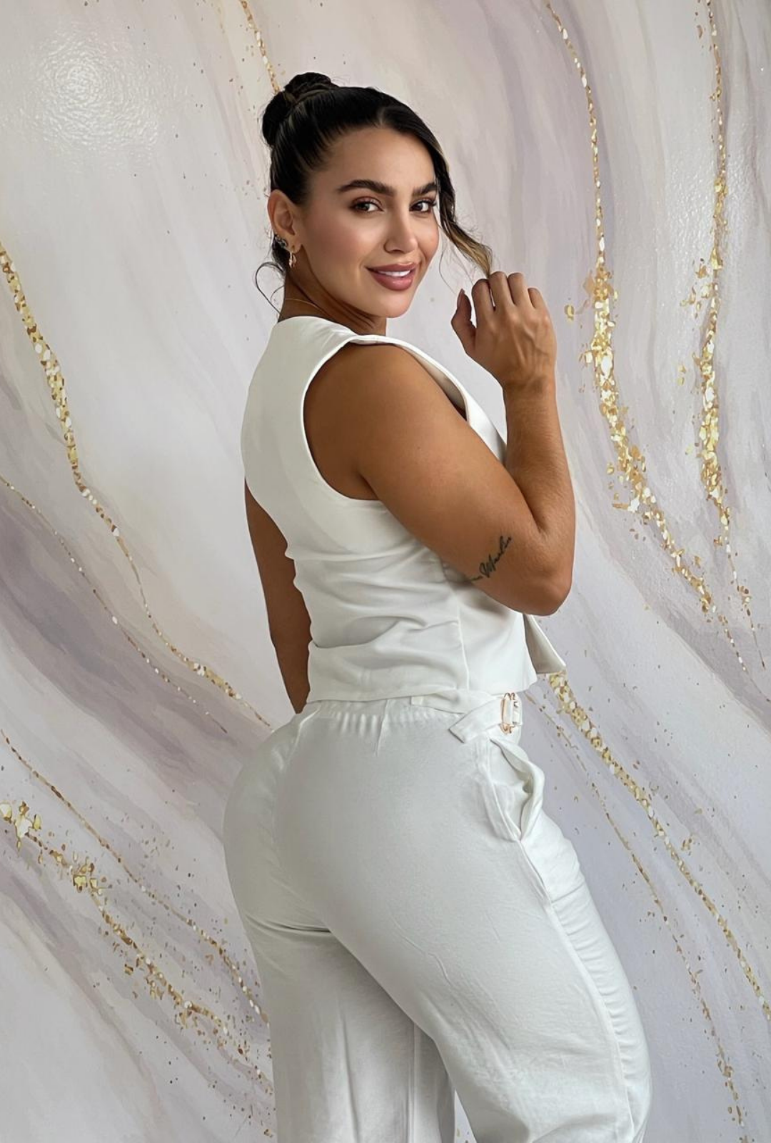 Chaleco Botones Joya Concha